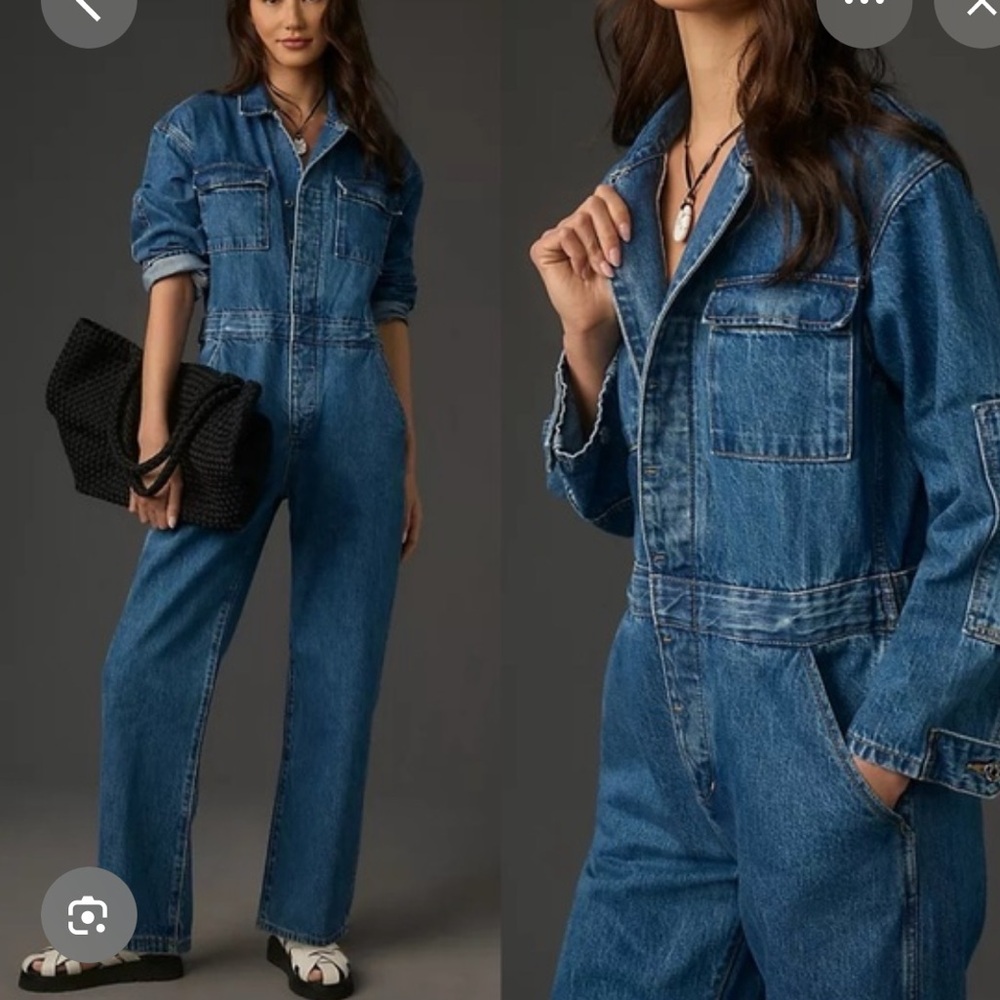 Etica Larsen Utility Jumpsuit Salina Denim Jumpsuit Jean Jumpsuit